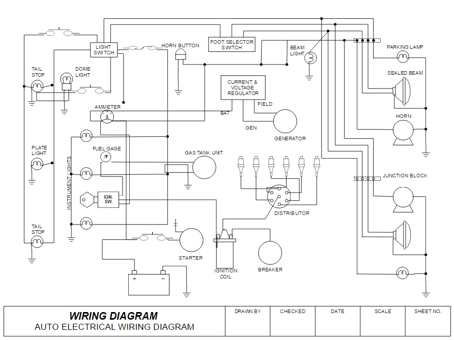 How To Draw Electrical Diagrams And Wiring Diagrams