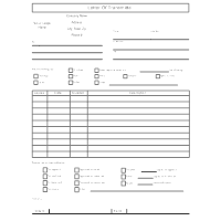 Shipping And Receiving Form Template Shipping Receiving Forms Examples