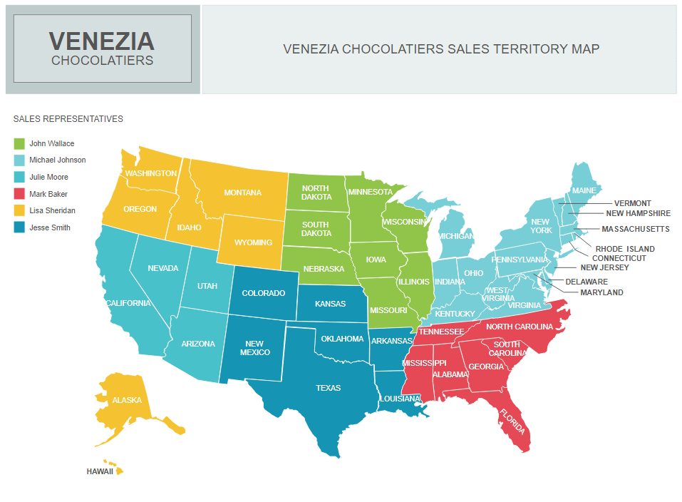 Sales Territory Mapping Software Make Sales Maps with a Free Trial