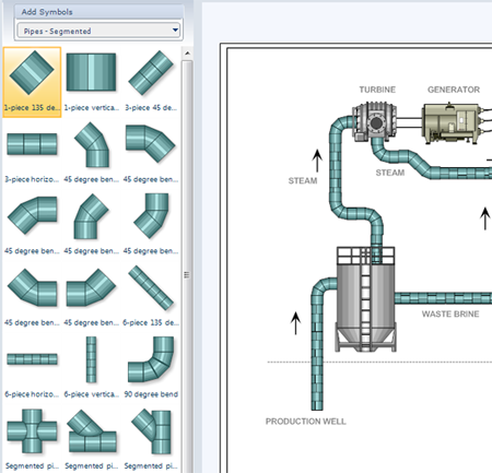 software piping symbols drawing smartdraw mechanical instrumentation diagram schematic plan cad diagrams engineering pdf water heating wastewater process quickly support