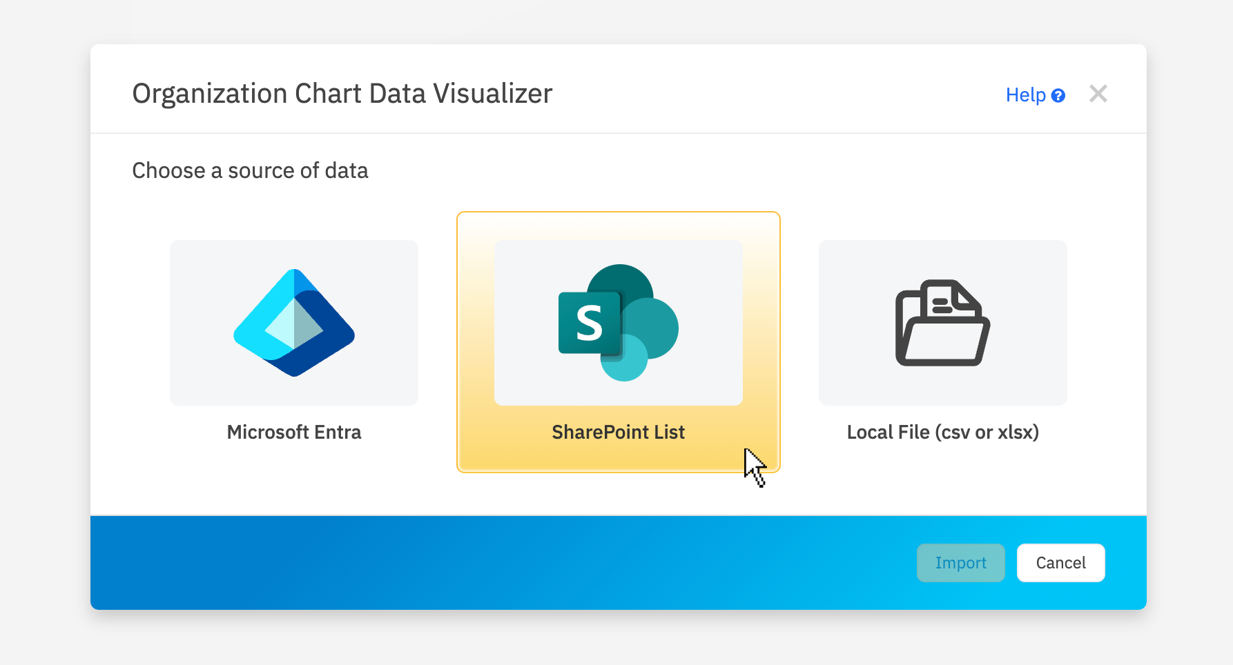 Generate diagram from SharePoint data