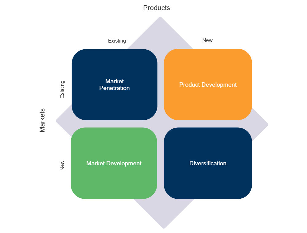 Example Image: Ansoff Matrix