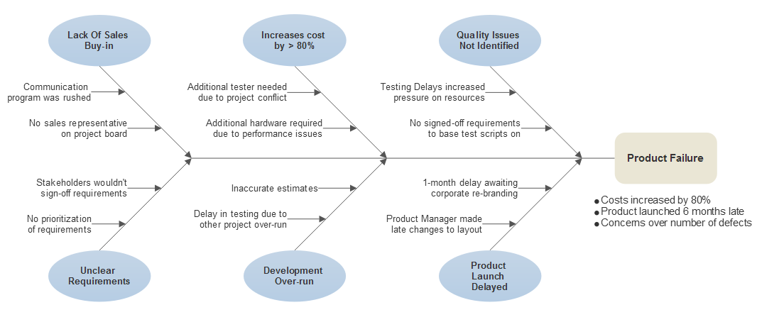 fish bone diagram example