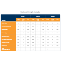 Business Strength - Competitive Analysis