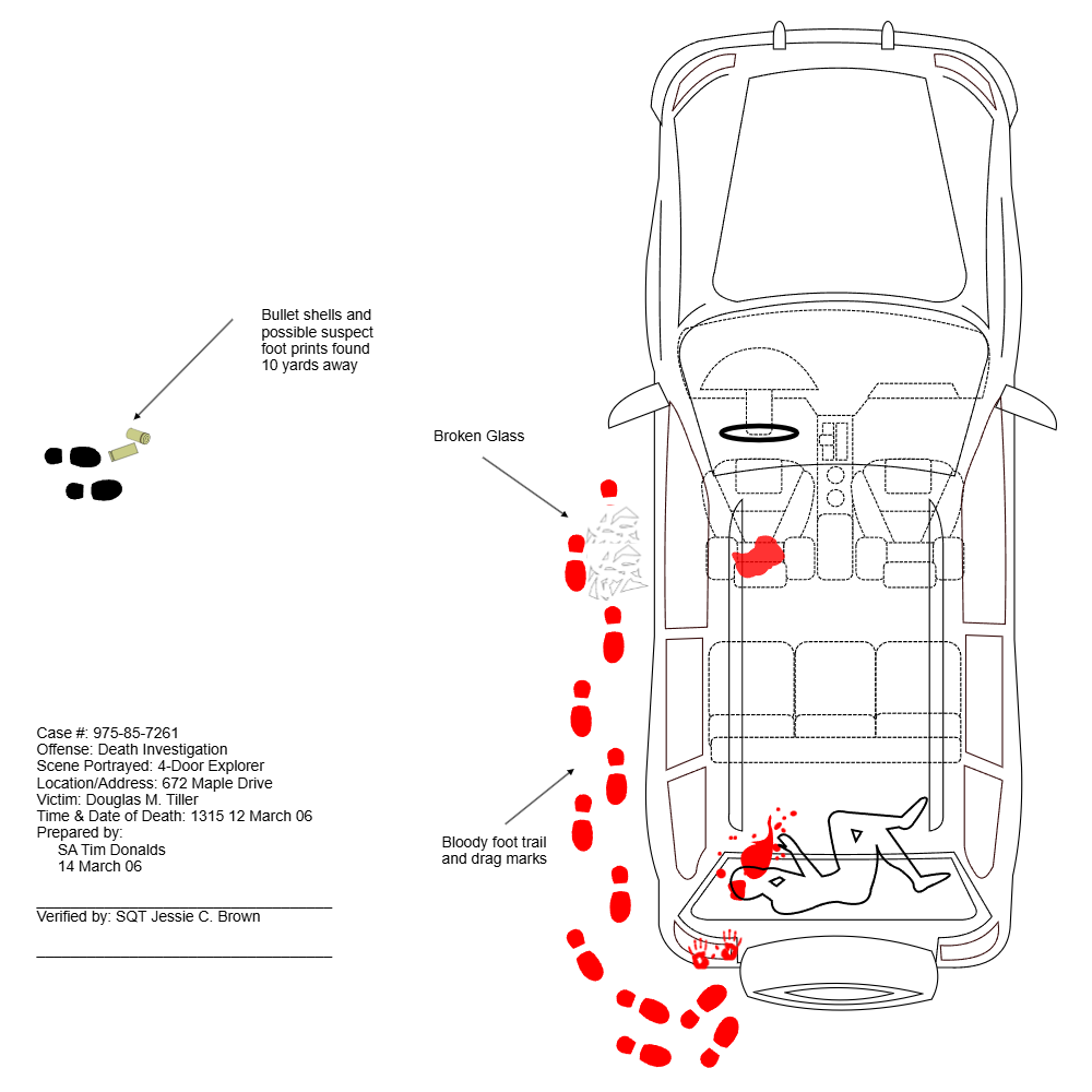 Example Image: Murder Crime Scene