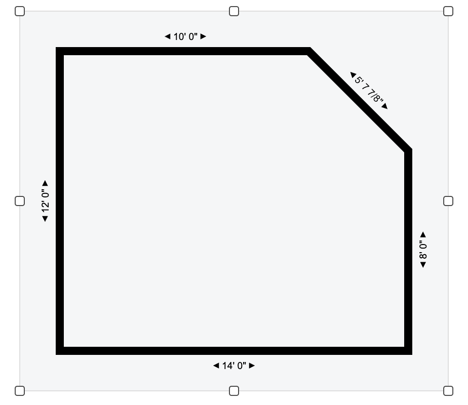 Pentagon room example