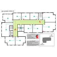 BSI Evacuation Plan for a School
