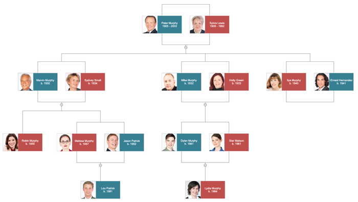 How To Draw A Genealogy Chart