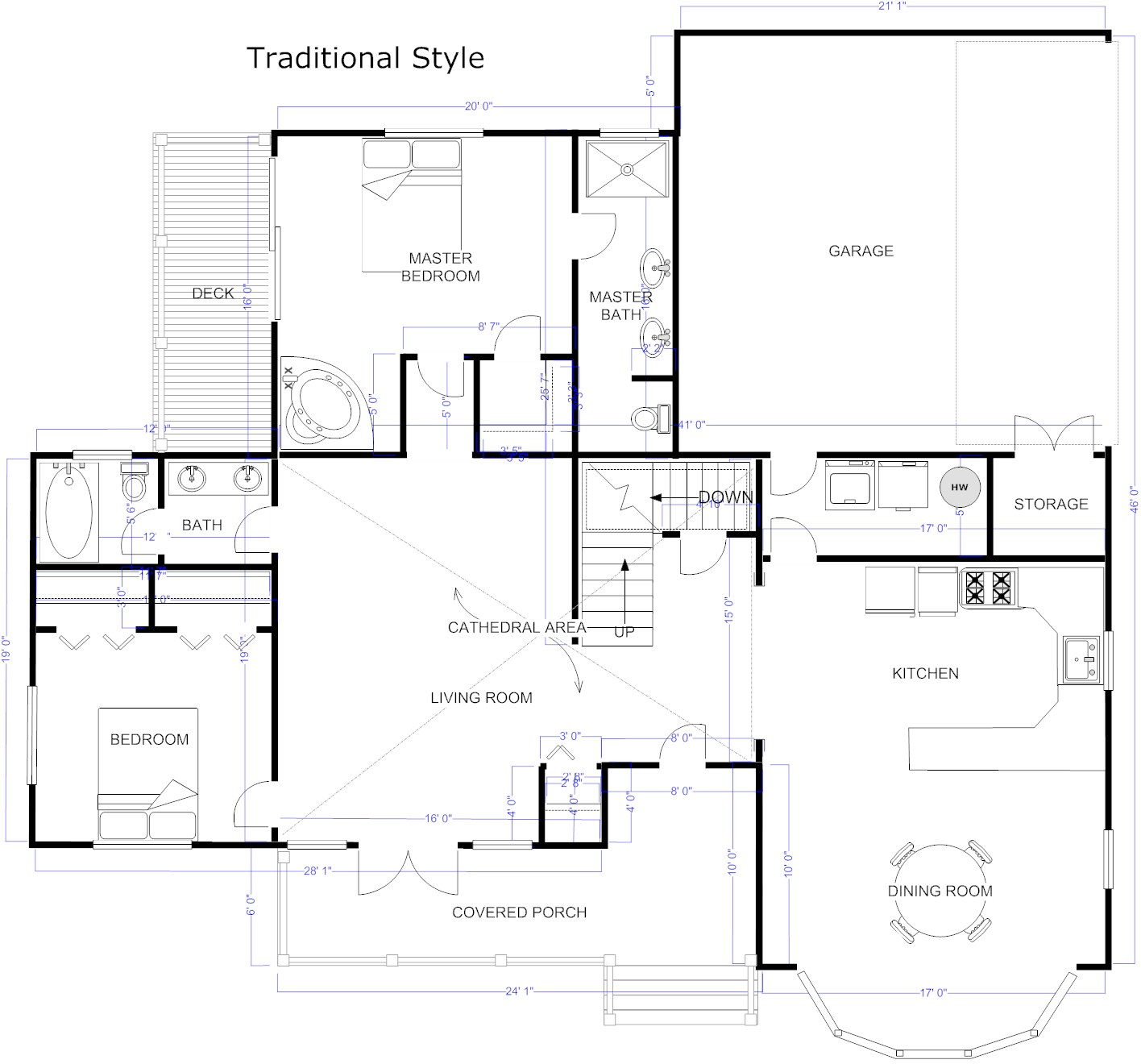 Floor Plan Maker - Draw Floor Plans with Floor Plan Templates