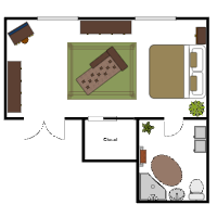 Master Bedroom Layout Plan