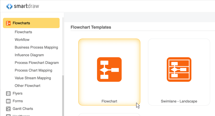 ppt flowchart template
