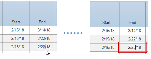 Adjust task due dates
