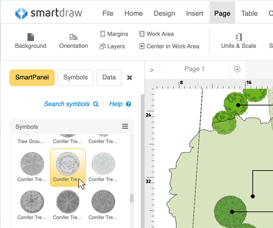 Free Garden Design Software smartdraw landscape design software free garden Garden Symbols Free Garden Design Software mesmerizing garden design with wooden deck and decorative pebbles Garden Symbols