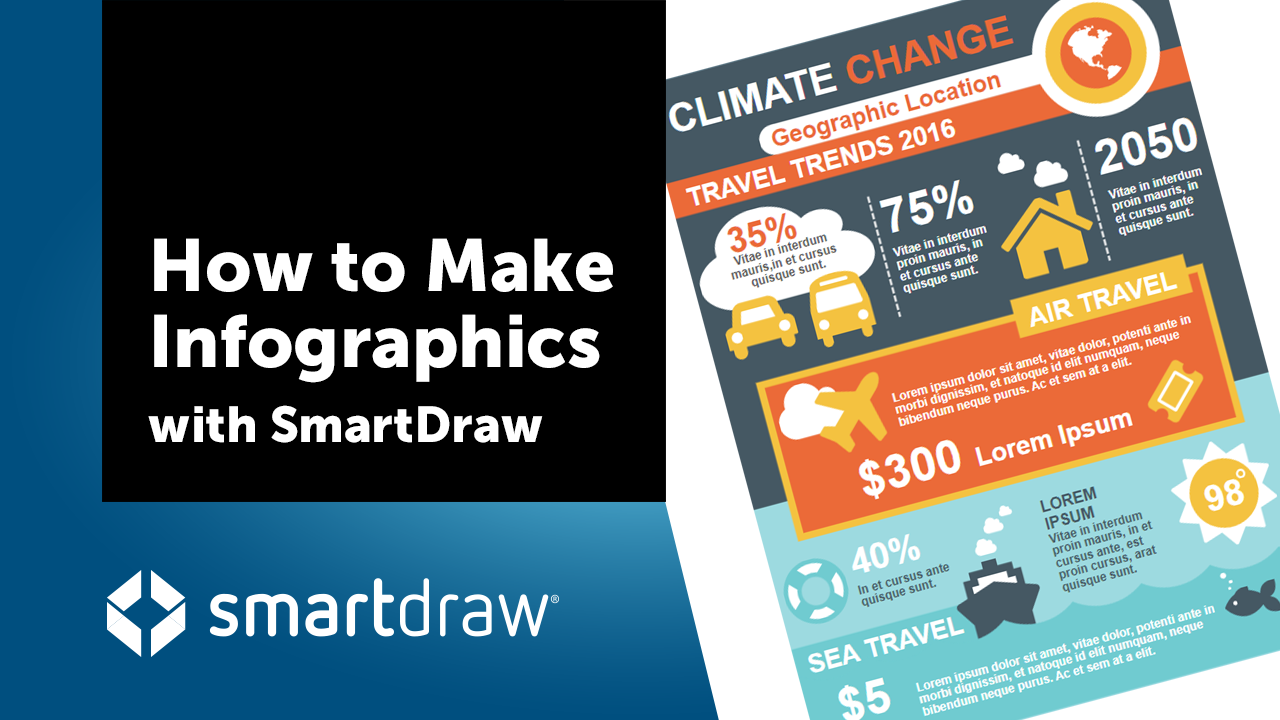 How to Make Infographics with SmartDraw