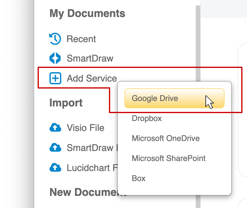 Add Google Drive