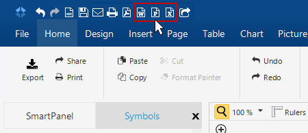 export diagrams to office