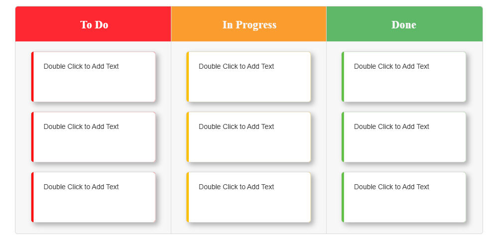 Example Image: IT Task Monitoring Kanban