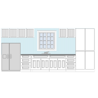 Kitchen Elevation - 1