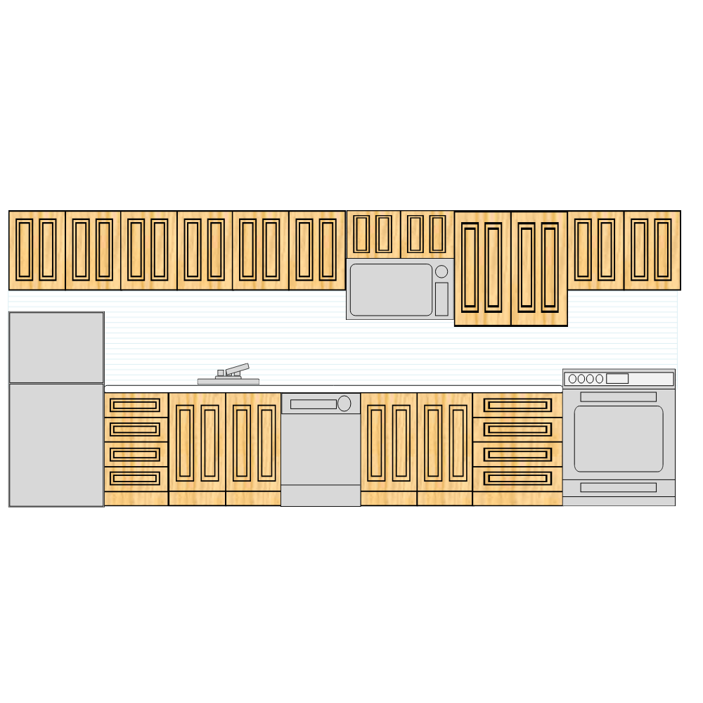 Example Image: Kitchen Elevation - 2