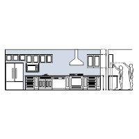 Kitchen Elevation Plan