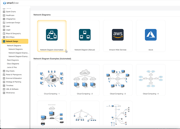 Network Diagram Software - Free Download or Network Diagram Online