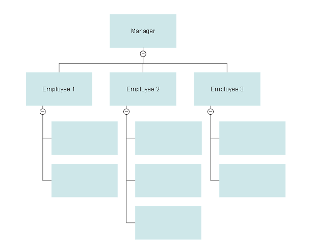 Easy To Use Org Chart Template