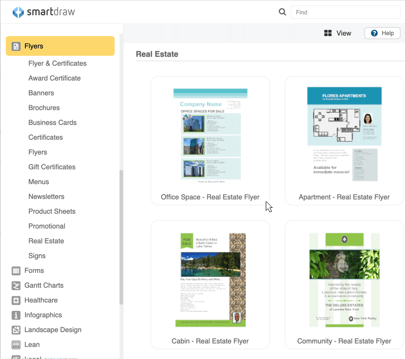 Real estate flyer templates