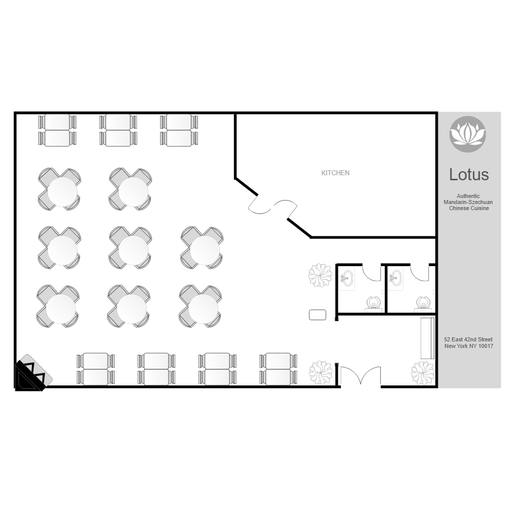 restaurant layout