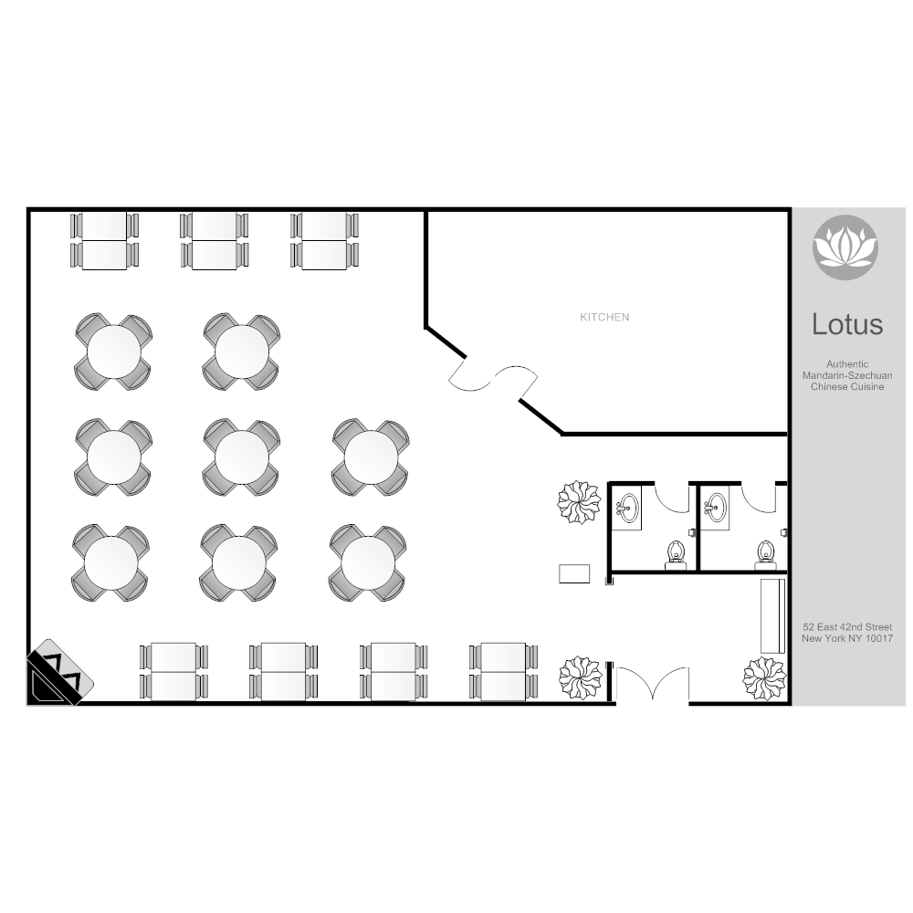 restaurant layout