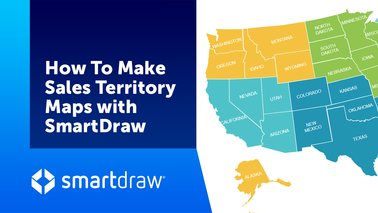 How To Make Sales Territory Maps with SmartDraw