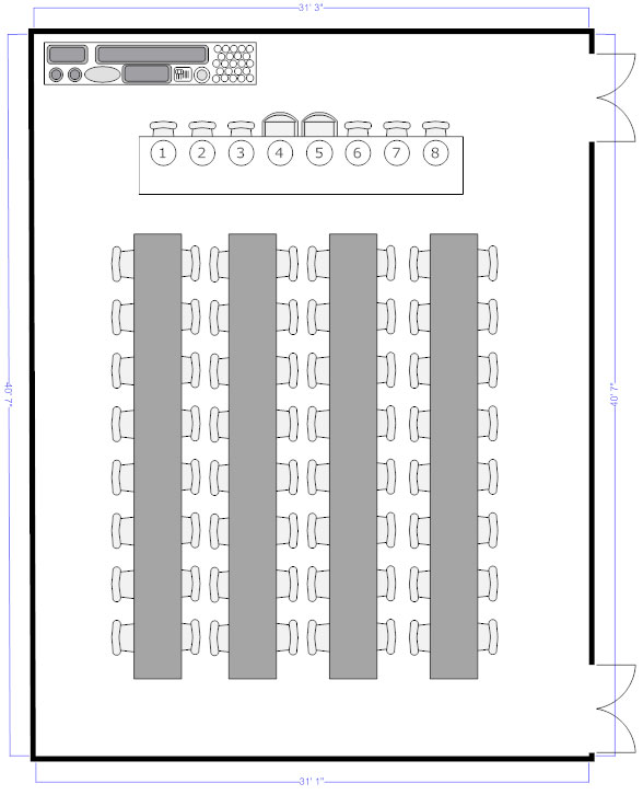 Event Seating Chart Template