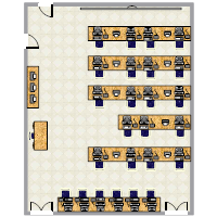 Computer Lab Seating Chart Template