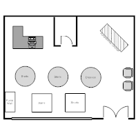 clothing store floor plan