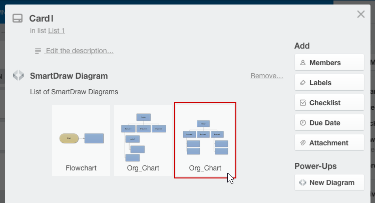 Trello Org Chart